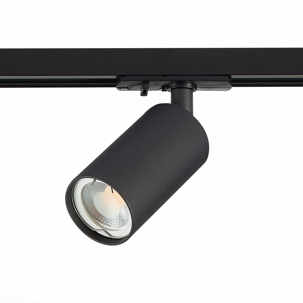 ST300.406.01_02W ST300.406.01 Св-к трек. Черный GU10 1*50W IP20 L100xW54xH142 220V Без ламп BASE — изображение 2