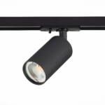 ST300.406.01 Св-к трек. Черный GU10 1*50W IP20 L100xW54xH142 220V Без ламп BASE — изображение 2