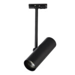 ST381.406.01 Св-к трек. Черный GU10 1*50W IP20 DxH- 220V Без ламп BASE — изображение 3