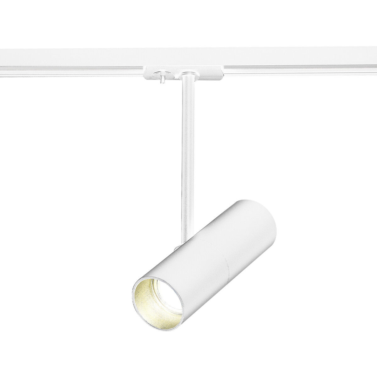 ST381.506.01 Св-к трек. Белый GU10 1*50W IP20 DxH- 220V Без ламп BASE — изображение 1