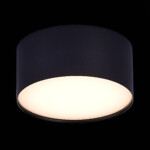 ST606.432.12 Светильник потолочный Черный LED 1*12W 3000K 1 080Lm Ra>85 120° IP20 D120xH55 185-265V Накладные светильники