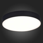 ST606.442.48 Светильник потолочный Черный LED 1*48W 4000K 4 320Lm Ra>85 120° IP20 D400xH55 185-265V Накладные светильники — изображение 2