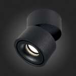 ST652.432.12 Светильник потолочный Черный LED 1*12W 3000K 1 000Lm Ra>90 36° IP20 D100xH105 170-240VV Накладные светильники — изображение 2