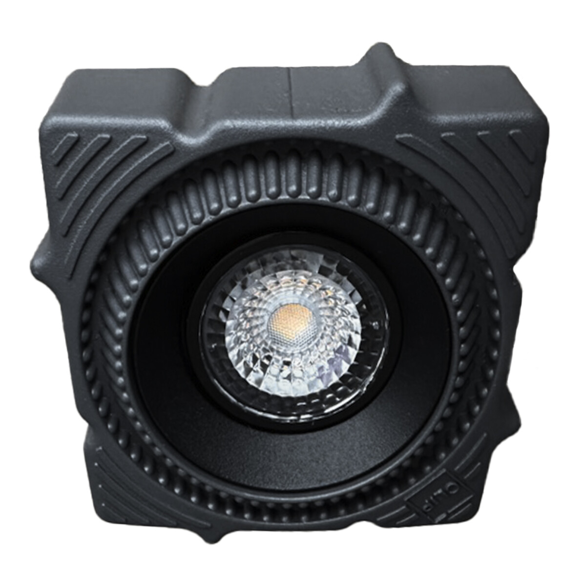 ST753.438.07 Св-к встр. светодиодный в натяжной ПВХ потолок Черный LED 1*7W 3000K 560Lm Ra80 60° IP2 Встраиваемые светильники — изображение 1