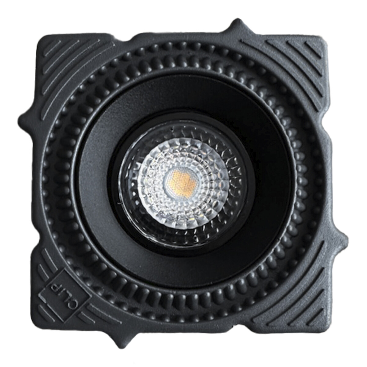 ST753.438.07 Св-к встр. светодиодный в натяжной ПВХ потолок Черный LED 1*7W 3000K 560Lm Ra80 60° IP2 Встраиваемые светильники — изображение 2