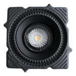 ST753.438.07 Св-к встр. светодиодный в натяжной ПВХ потолок Черный LED 1*7W 3000K 560Lm Ra80 60° IP2 Встраиваемые светильники — изображение 2