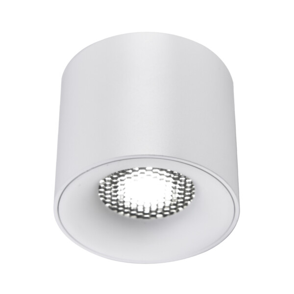 ST761.543.10 Светильник потолочный белый LED 1*10W 4000K 530Lm Ra 36° IP20 D80xH70 170-240VV Накладные светильники