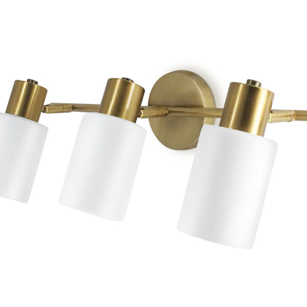 TR3972/3 BS/FR латунь/белый матовый E27*3 max 40W 460*80*140