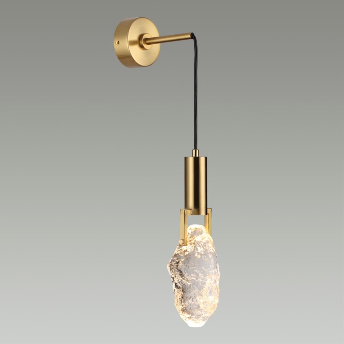 4372/5WL MIDCENT ODL23 239 античная бронза/металл/стекло Настенный св-к IP20 LED 200Лм 5W 3000K LIA — изображение 3