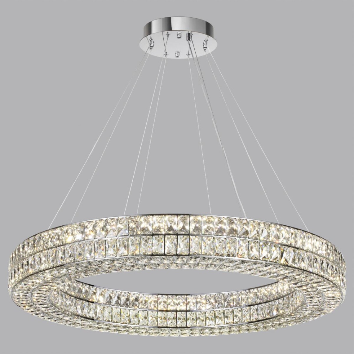 4927/98L L-VISION ODL24 583 хром/металл/хрусталь Люстра LED 98W 4000K 5850Лм PANTA — изображение 5
