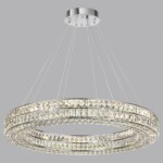 4927/98L L-VISION ODL24 583 хром/металл/хрусталь Люстра LED 98W 4000K 5850Лм PANTA — изображение 5