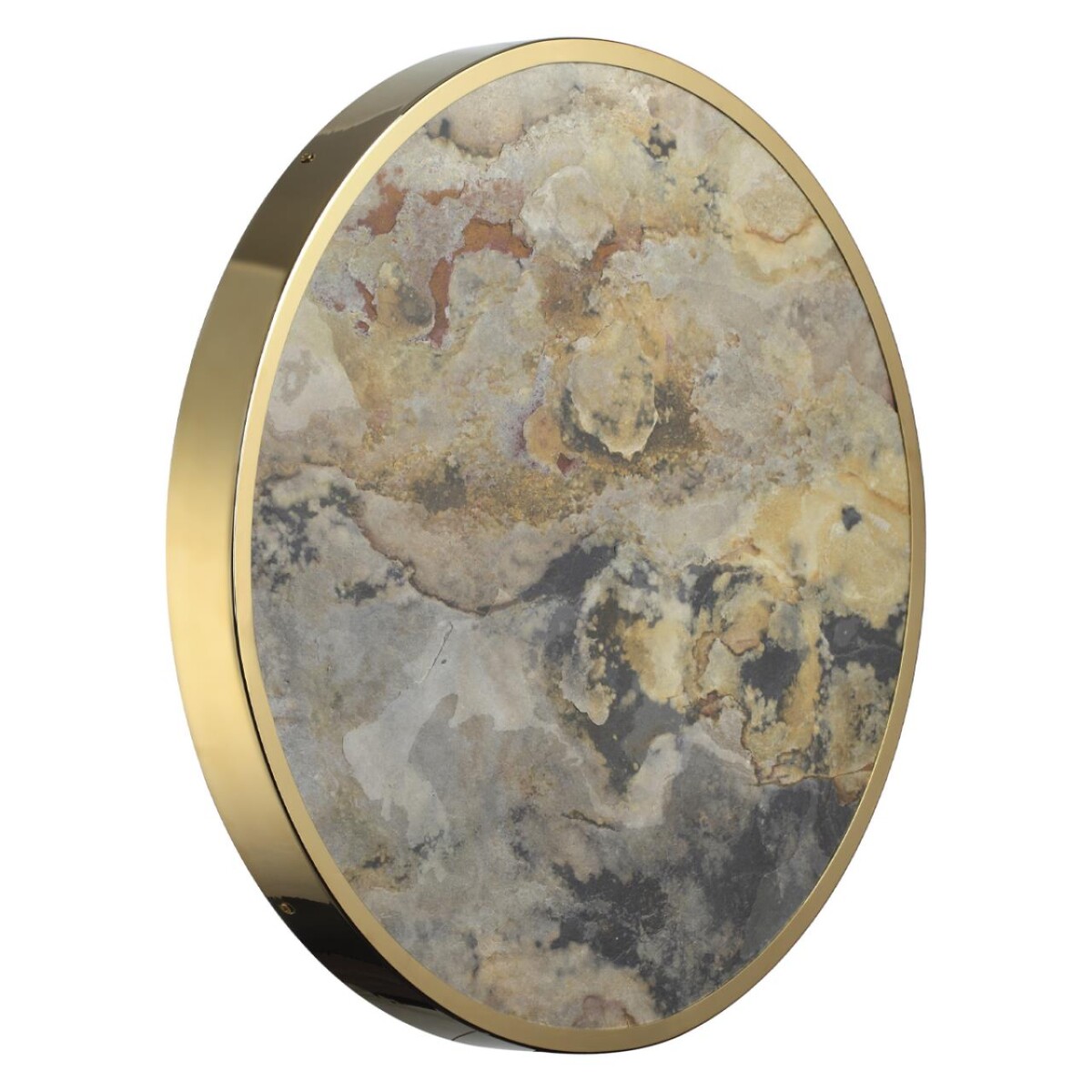 5079/50L L-VISION ODL24 209 зол/серо-бежевый/металл/натур.камень/акрил Настенный светильник с переключ.цветов.темпер. LED 50W 3000К/4000K/6000K BERGI — изображение 6