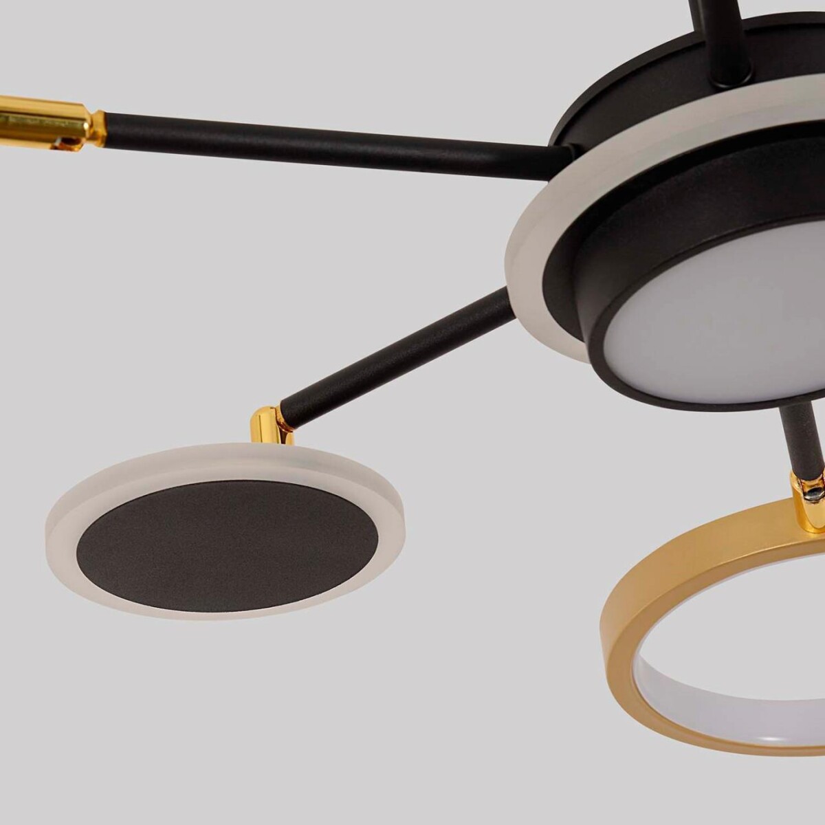 4687-7P, подвесная люстра, D840xH610, LEDx90W/45W/45W, 5980/3060/2940LM, 4000/6500/3500K, included, remote control — изображение 9