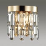 4986/2W HALL ODL22 631 золотой/хрусталь Бра E14 2*40W DAKISA — изображение 4