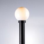 373910 Светильник BOLLA 1x10W (led) E27 ЧЕРНЫЙ IP65 — изображение 2