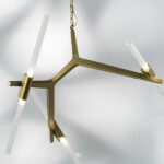 742063 Люстра STRUTTURA 6х6W (led) G9 ЗОЛОТО МАТОВЫЙ — изображение 9