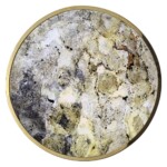 5079/50L L-VISION ODL24 209 зол/серо-бежевый/металл/натур.камень/акрил Настенный светильник с переключ.цветов.темпер. LED 50W 3000К/4000K/6000K BERGI — изображение 7