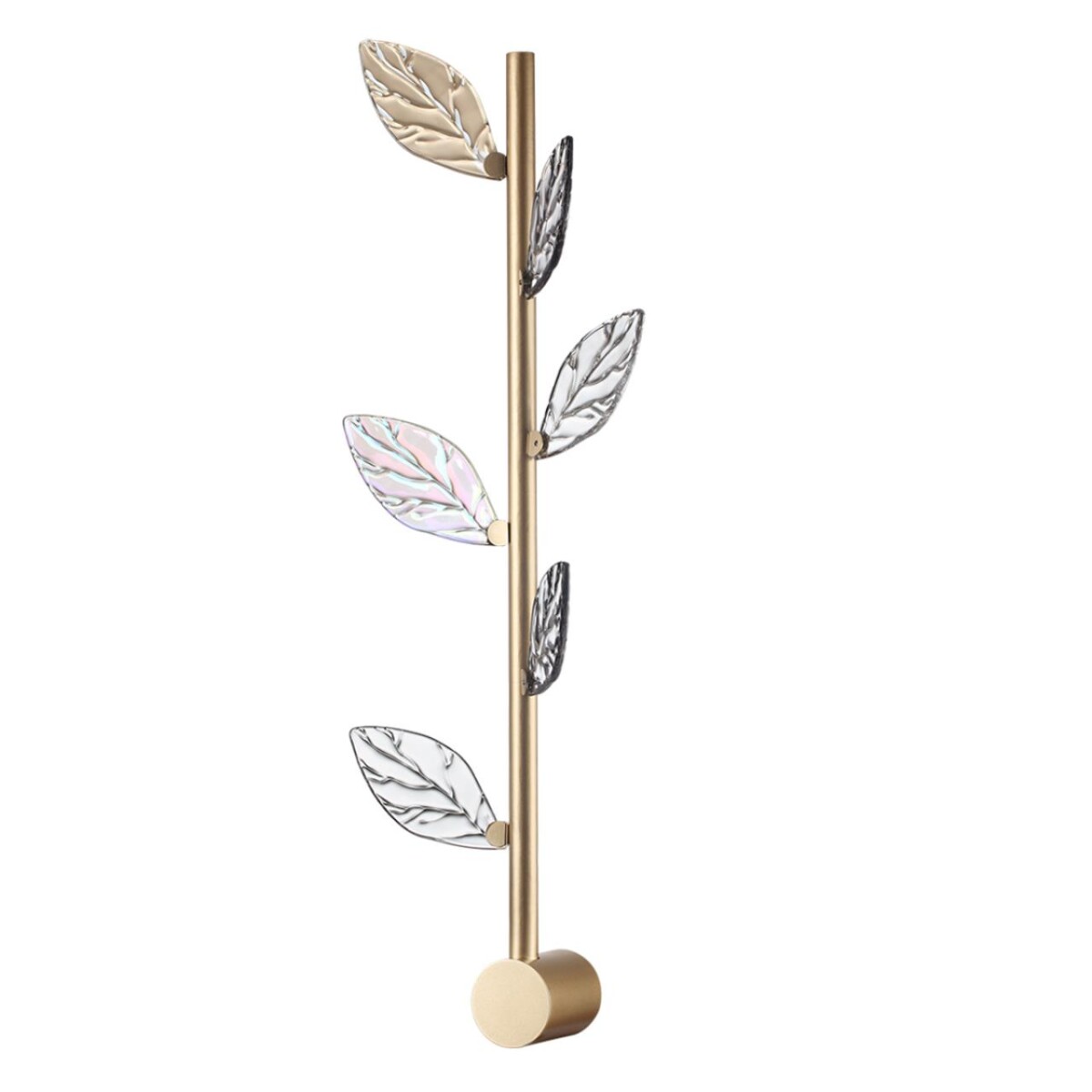 5445/5WL L-VISION ODL_EX25 063 матов.золото/дымч/прозрачн/коньячн/бензинов./металл/стекло Настенный светильник LED*5W 3000K 220Лм LISTVA — изображение 5