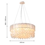 4782-12P, подвесная люстра, D600xH800/1300, 12xE14x40W, excluded — изображение 3