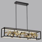 5065/65L L-VISION ODL24 523 черный/золото/металл/металл Люстра LED 1*65W 3000K BILD — изображение 3