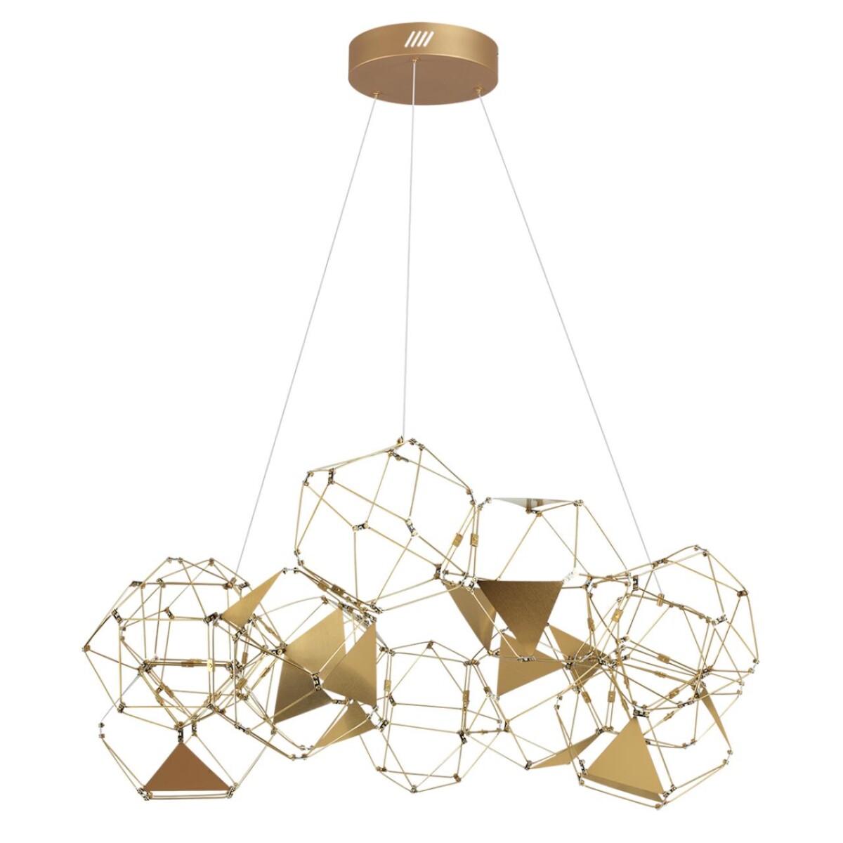 5086/56L L-VISION ODL25 291 античная бронза/металл Люстра LED 56W 4000K 3360Лм TRELLIS — изображение 1