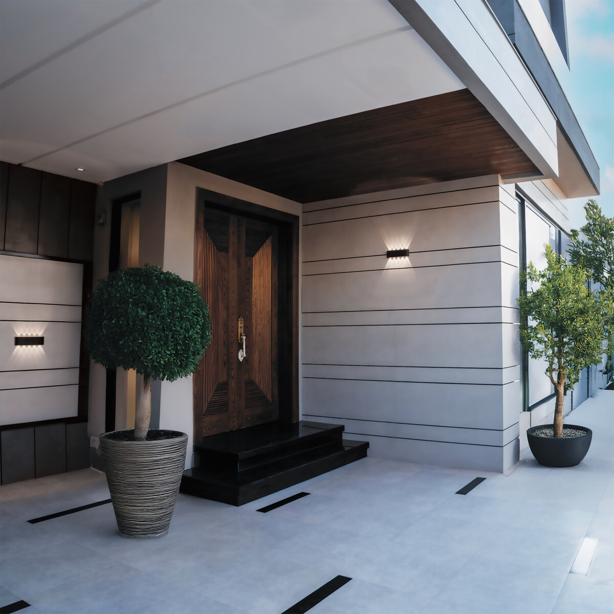 343057 Светильник GEMMA 10х1W LED 1100LM G ЧЕРНЫЙ 4000K IP65 — изображение 2