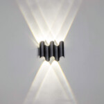 341547 Светильник BOSSO 5х1W LED 550LM G ЧЕРНЫЙ 4000K IP65 — изображение 3