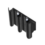 341547 Светильник BOSSO 5х1W LED 550LM G ЧЕРНЫЙ 4000K IP65 — изображение 5