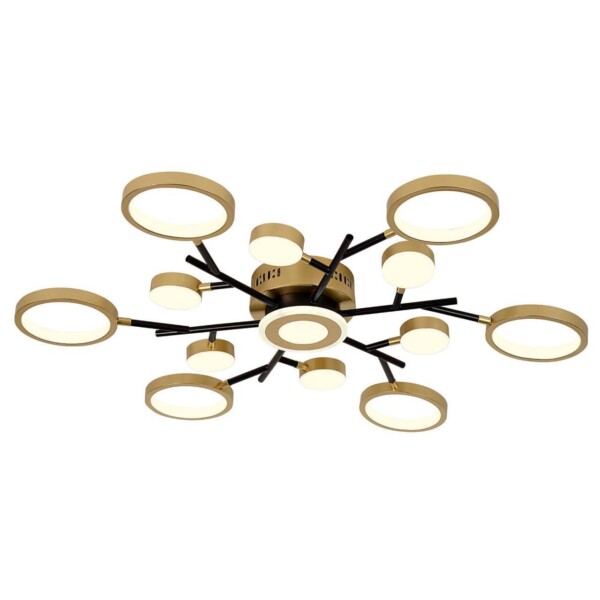 4686-13C, потолочный светильник, D880xH80, LEDx140W/70W/70W, 7540/3840/3750LM, 4000/6500/3500K, included, remote control