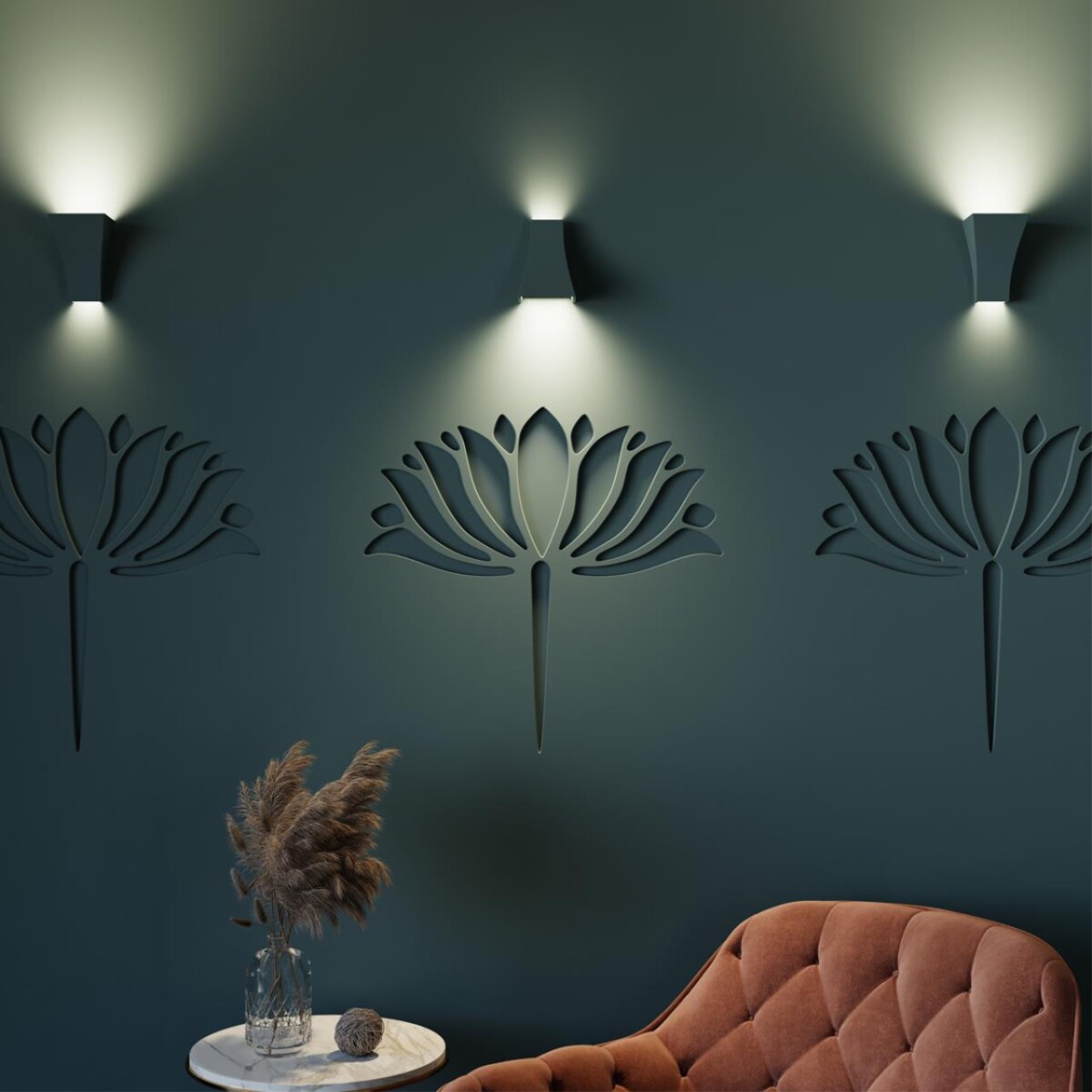 3882/1W HIGHTECH ODL19 431 белый гипсовый Настенный светильник G9 1*25W GIPS — изображение 2