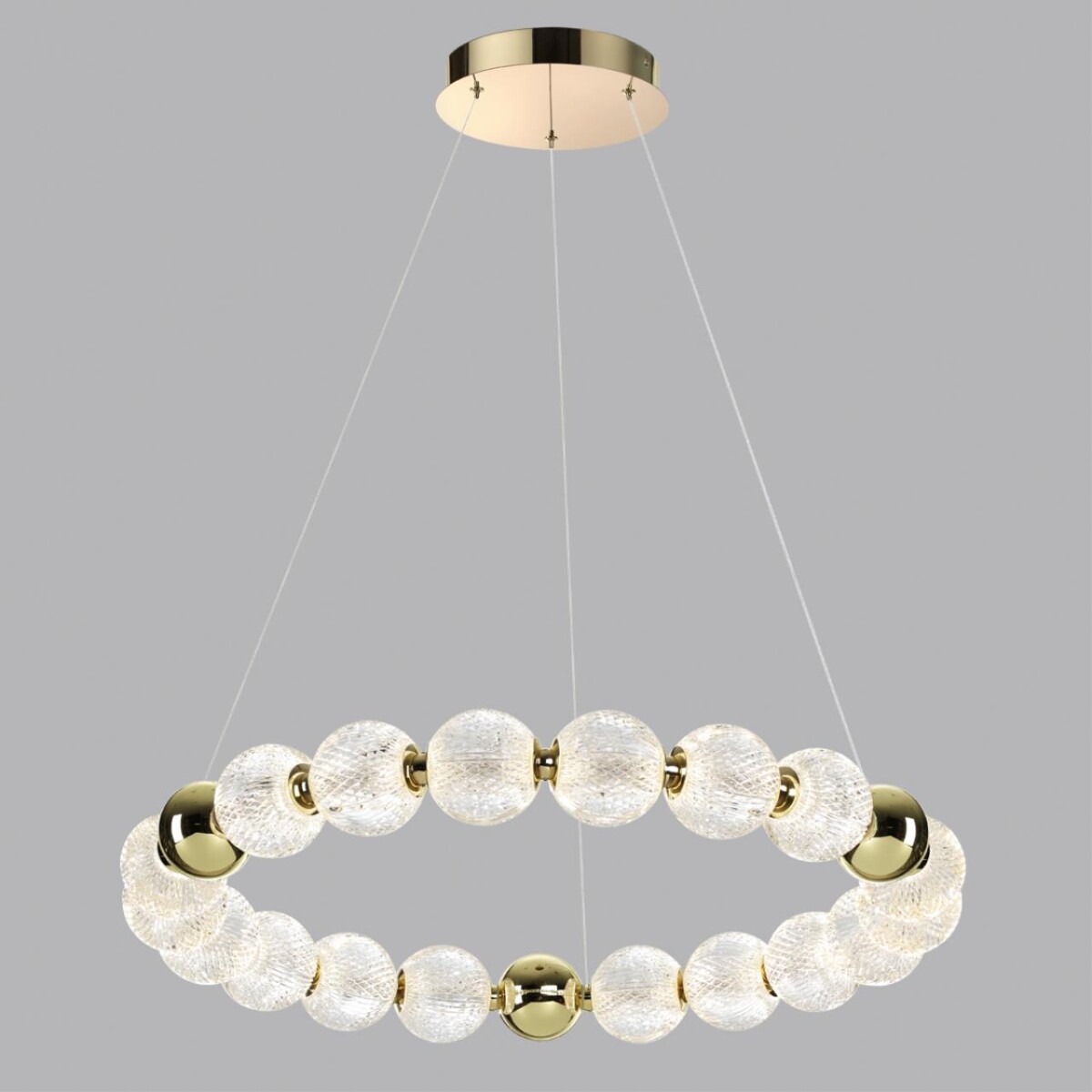 5008/60L L-VISION ODL24 571 золотой/металл/акрил Люстра LED 60W 4000K 5058лм CRYSTAL — изображение 3