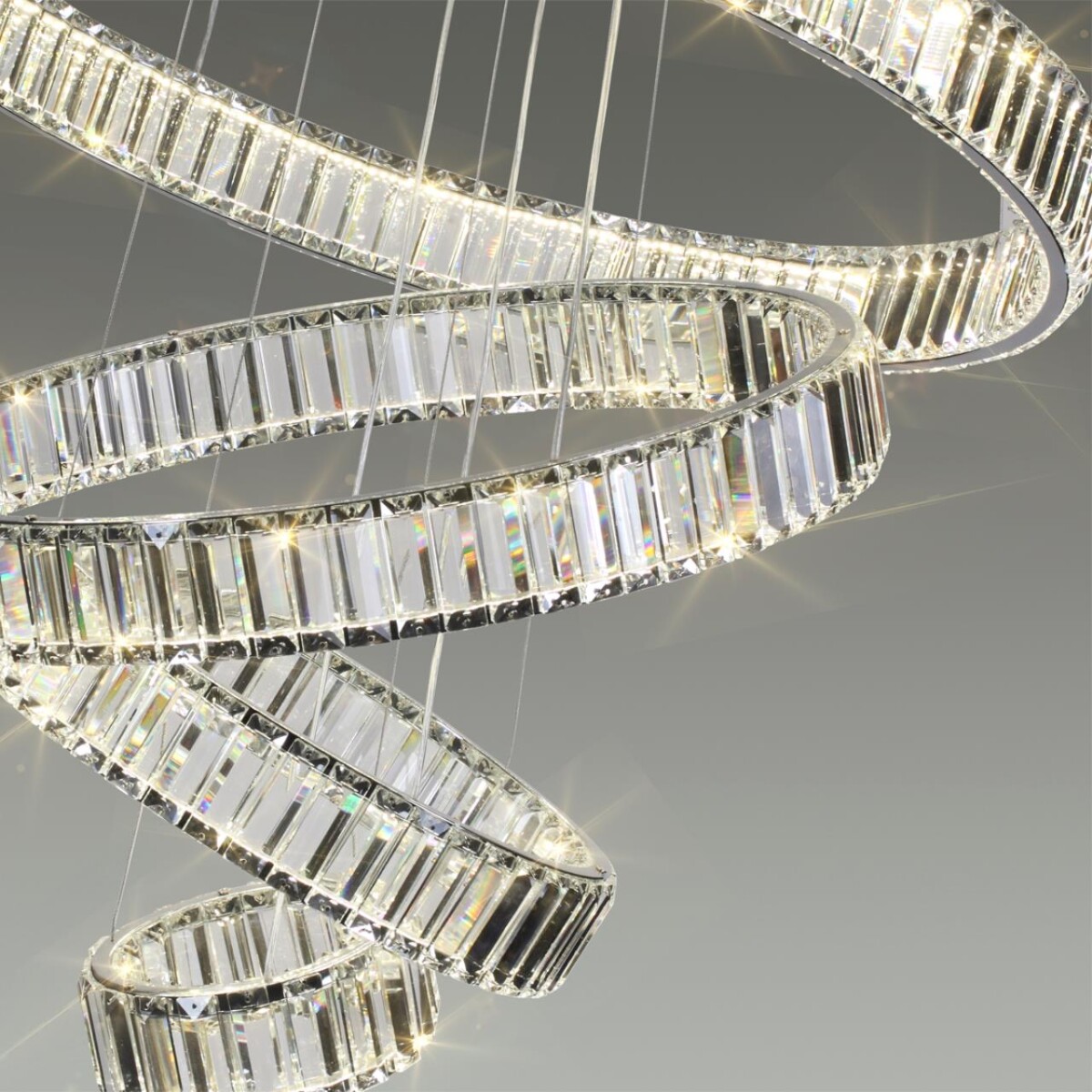 4930/260L L-VISION ODL24 593 хром/прозрачный металл/хрусталь Люстра LED 260W 4000K 30600Лм VEKIA — изображение 6