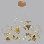 5086/56L L-VISION ODL25 291 античная бронза/металл Люстра LED 56W 4000K 3360Лм TRELLIS — изображение 4