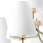 758162 Люстра подв. DIAFANO 16х40W G9 ЗОЛОТО/БЕЛЫЙ — изображение 2