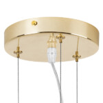 758162 Люстра подв. DIAFANO 16х40W G9 ЗОЛОТО/БЕЛЫЙ — изображение 3