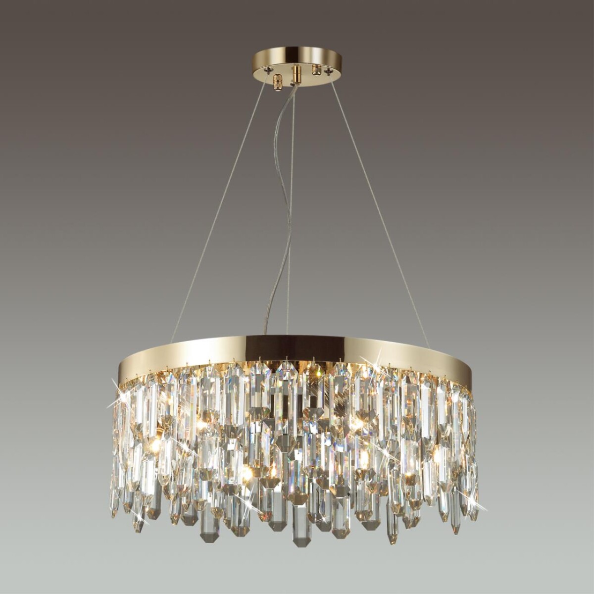 4986/6 HALL ODL22 631 золотой/хрусталь Люстра E14 6*40W DAKISA — изображение 4