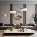 5091/60L L-VISION ODL25 555 золотой/стекло Люстра LED 60W 3700K 4968Лм CLEO — изображение 2