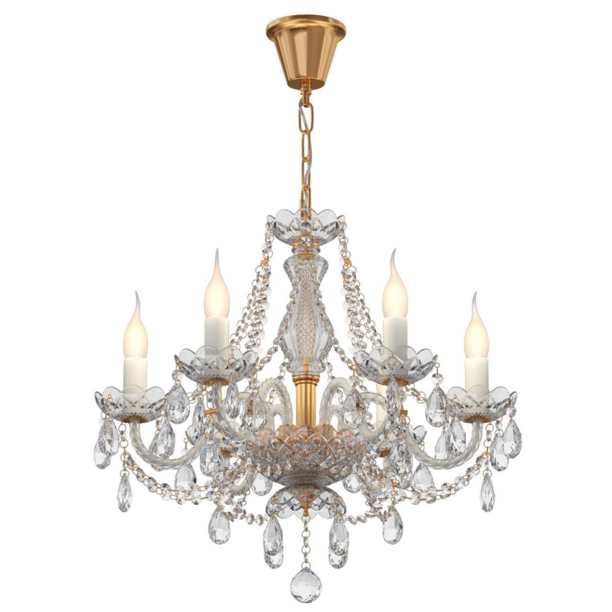 1736-6P, люстра подвесная, D520xH480/1480, 6xE14x40W, excluded — изображение 1