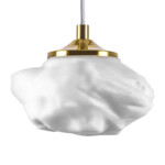 799033 Люстра (Подвес) MERINGE 1х6W (led) G9 ЛАТУНЬ/БЕЛЫЙ — изображение 4