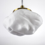 799033 Люстра (Подвес) MERINGE 1х6W (led) G9 ЛАТУНЬ/БЕЛЫЙ — изображение 9