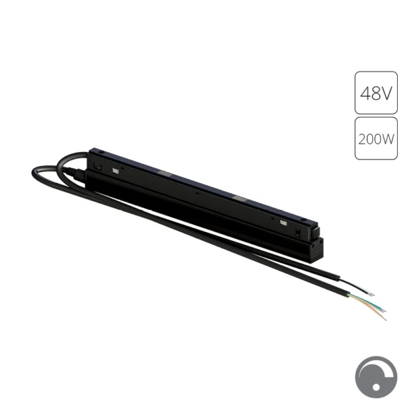 A482806N Блок питания встраиваемый в трек 48В 200Вт 4А для диммируемых светильников серии LINEA