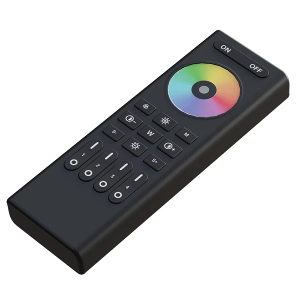 A70RC-04CH-BK Пульт управления SMART для четырехканального контроллера 3В (2*AAA) 4 зоны управления  макс 20м RF 2,4ГГц IP20