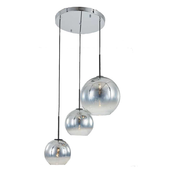 07565-3A,16 Подвес Восход пр/хром E27 120W - купить в интернет-магазине Светильники Торг