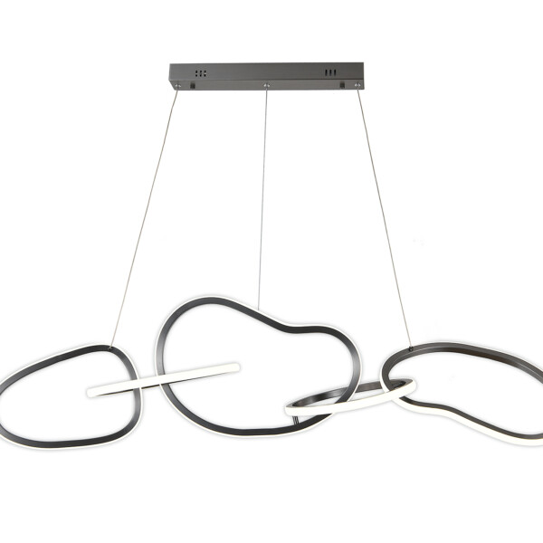 07609-5AL,12 Люстра Сена матовый никель Led 100W - купить в интернет-магазине Светильники Торг