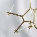 742143 Люстра STRUTTURA 14х6W (led) G9 ЗОЛОТО МАТОВЫЙ — изображение 4