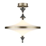 5404/43CL L-VISION ODL_EX25 027 бронзов.брашированн./черный/стекло/керамика Люстра потолочная LED 43W 3000K ULA — изображение 4