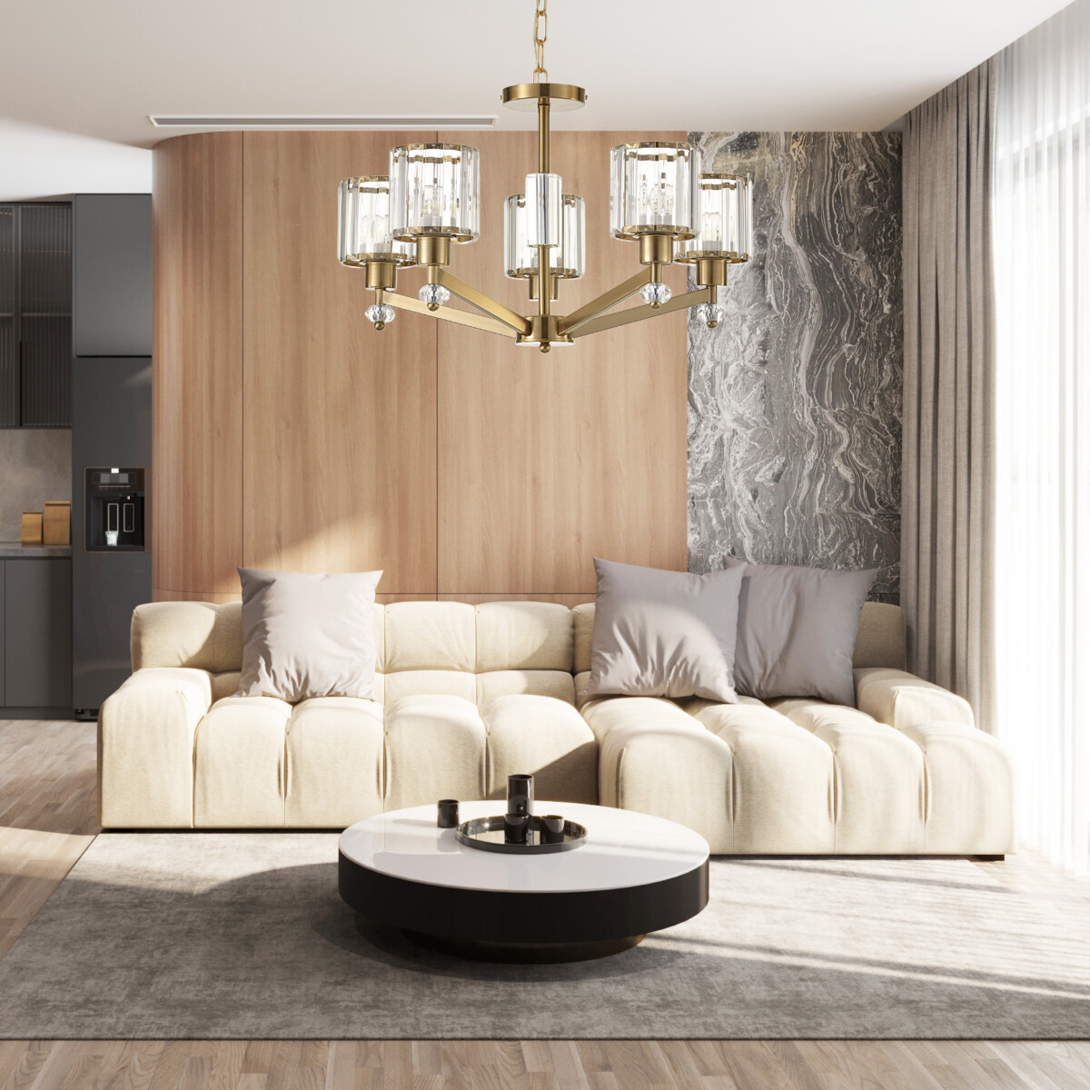 Escada 691/5S E27*60W Antique copper — изображение 3