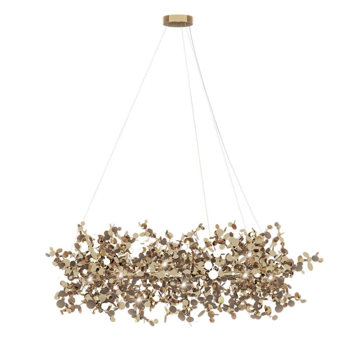в наличии 10101/600 Gold Подвесная люстра LOFT IT Spark - купить в интернет-магазине Светильники Торг