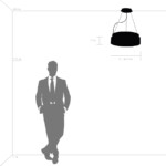 812126 Люстра NIBBLER 12х6W(Led) G9 ЧЕРНЫЙ/БЕЛЫЙ — изображение 5