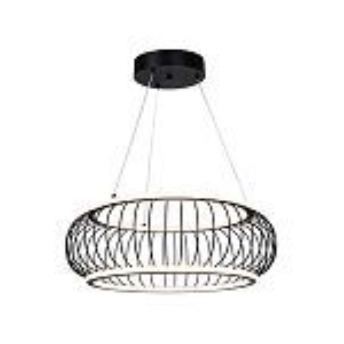 4435-2P, подвесная люстра, D500xH300/1200, LEDx40W, 4300LM, 3000-6000K, included, remote control — изображение 1